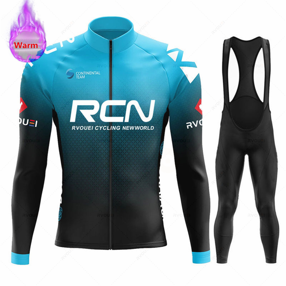 Cycling Gear Brands - Rvouei Takımı Kış Termal Polar Bisiklet