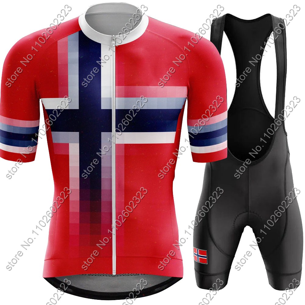 Cycling Gear Brands - 2024 norveç bisiklet forması milli takım